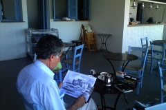 2010  Π.Κ.  Πρέβεζα ατομική έκθεση Τα σχέδια του καφέ