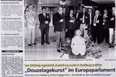 1995 Στρασβούργο Φουαγιέ Ευρωκοινοβουλίου. «Ευρωπαίοι καλλιτέχνες»